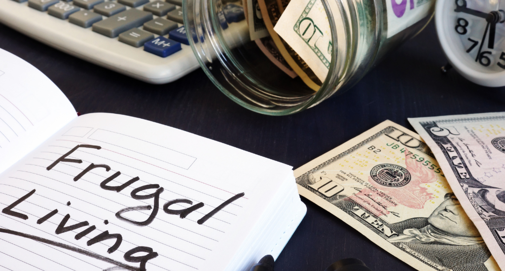 Frugal living leads to saving money